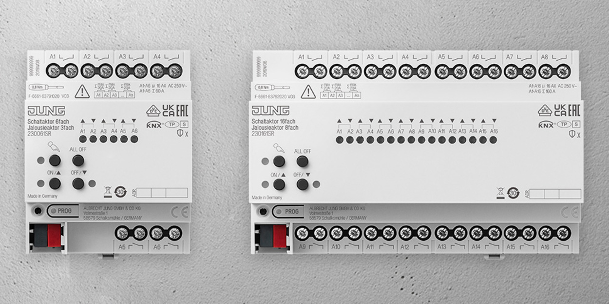 KNX Schalt- und Jalousieaktoren bei Elektro Meisner in Hallstadt