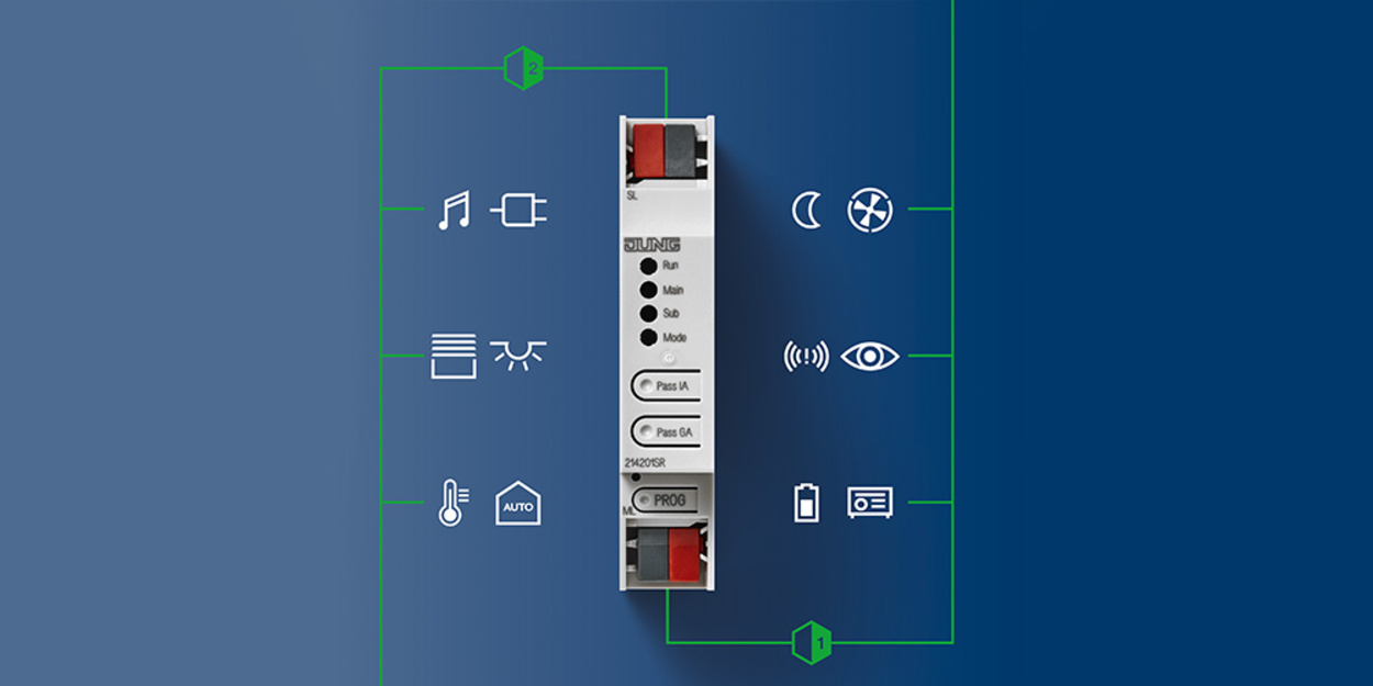 KNX Bereichs- und Linienkoppler bei Elektro Meisner in Hallstadt