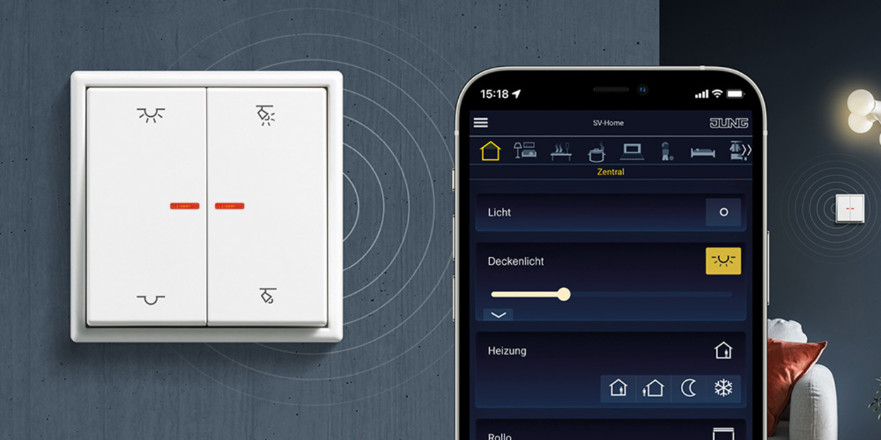 KNX RF Taster bei Elektro Meisner in Hallstadt